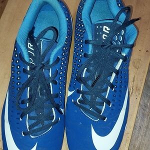 Nike Men’s Vapor Ultrafly  Baseball /soccer Cleats US Size 9 Team Royal Blue